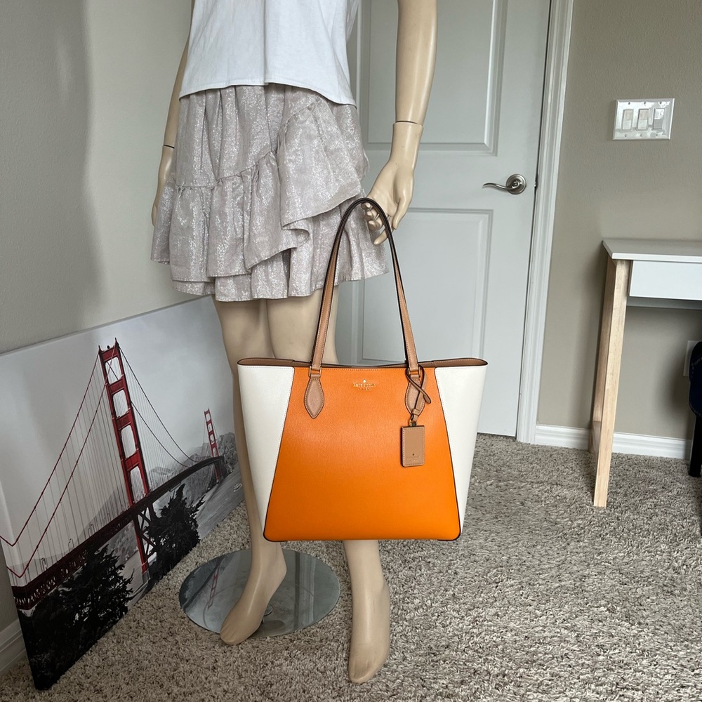 ♠️Kate Spade Poppy Colorblock Tote - Picture 8 of 13